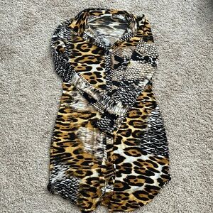 Animal Print Dress